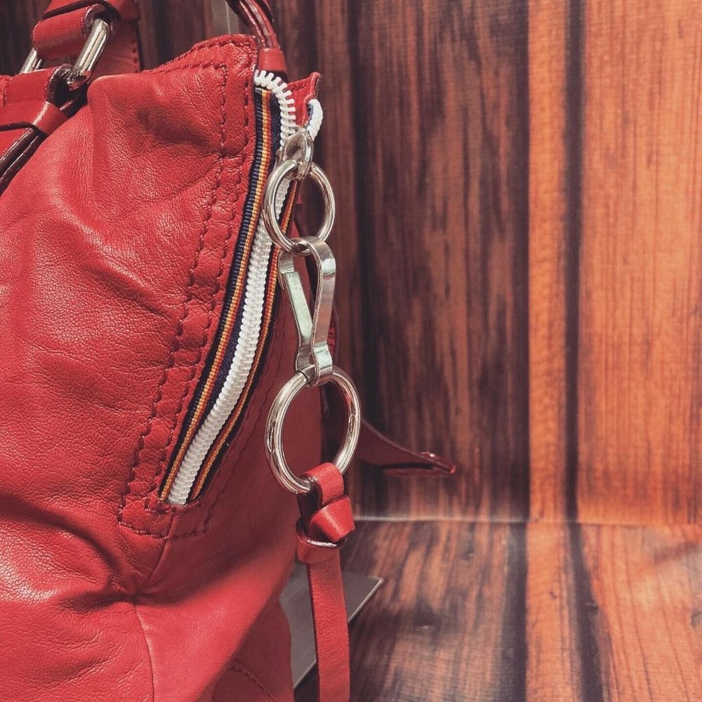 Chloe Patsy Lambskin Studded Tote - image 4